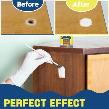 Wood Filler Wood Putty Wood Putty Filler Wood Filler Paintable Wood Furniture Repair Kit Can Quickly Repair Damaged Holes C