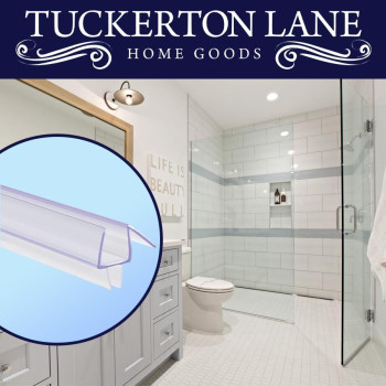 Tuckerton Lane Glass Door Seal Strip Soft Shower Door Sweep To Stop Leaks Shower Silicone Seal Strip Bottom Sweep 38 3 Pack