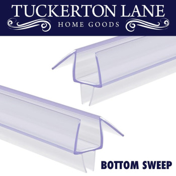 Tuckerton Lane Glass Door Seal Strip Soft Shower Door Sweep To Stop Leaks Shower Silicone Seal Strip Bottom Sweep 38 3 Pack