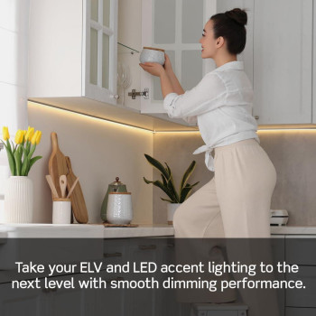 Leviton Decora Smart Elvled Phase Selectable Dimmer Switch Wifi 2Nd Gen Neutral Wire Required D2Elv1Bw