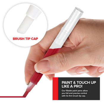 Touch Up Paint Pens 5 Pack Refillable Paint Pens Fillable Paint Pens For Touch Up On Walls Furniture And Kitchen Cabinet Pa