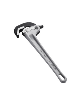 Vevor Pipe Wrench 14 Aluminum Straight Pipe Wrench Automatic Jaw Adjustment Adjustable Plumbing Wrench Easy To Carry Ergo