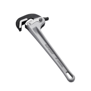 Vevor Pipe Wrench 14 Aluminum Straight Pipe Wrench Automatic Jaw Adjustment Adjustable Plumbing Wrench Easy To Carry Ergo