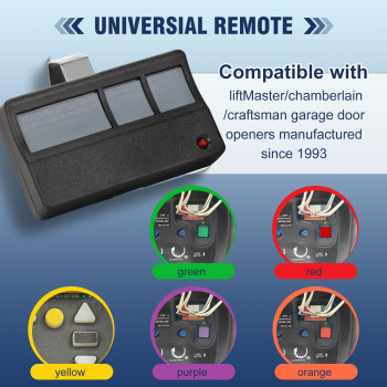 373Lm For Chamberlain Liftmaster Craftsman Garage Door Opener Remote 371Lm 973Lm 971Lm3Pack