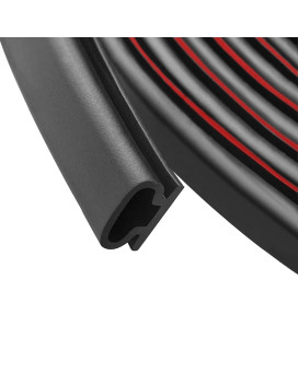 Storystore 33 Ft Rubber Weather Stripping Door Seal Strip Selfadhesive Door Weather Stripping Soundproofing For Door Frame Ins