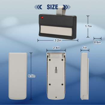 371Lm For Chamberlain Liftmaster Craftsman Garage Door Opener Remote Keypad 891Lm 893Lm 373Lm 973Lm 971Lm 893Max 890Max 877Max 8