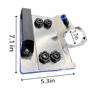 Generic Ultimate Tile Cutting Solution Angle Grinder Tool With Stand For 45 Degree Chamfering