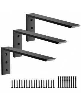 Premium Heavy Duty Countertop Brackets 18 Inch 3 Pack 25 Thick Granite Countertop Support 18 X 6 X 2 12 Shelf L Brac