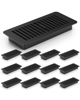 Floor Register 4X10 Plastic Floor Vent Covers Adjustable Decor Grates For Home Floor Sidewall Office Or Ceiling Vent Vent Cov