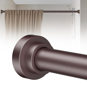 Shower Curtain Rod 3168 In Adjustable Curtain Rod No Drilling Tension Shower Rod Stainless Steel For Door Curtain Closet Rv Br