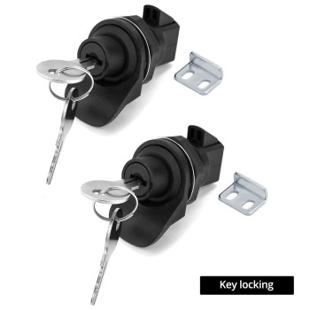 Qwork 4 Pack Push Button Latch For Boatmotorcycle Glove Box Locks Pushtoclose Latches