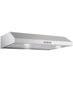 Sndoas Under Cabinet Range Hood Range Hood 30 Inch Under Cabinet Stainless Steel Brushed Ductless Range Hood Alterable To Ducted