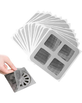 50Pcs Disposable Hair Drain Stickers Shower Drain Hair Catcher Effective Interception To Prevent Clogging For Kitchen Bathroom S