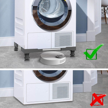 Mini Fridge Stand With 4 Strong Feet Universal Mini Refrigerator Stand Height 45 Multifunctional Washer And Dryer Pedest