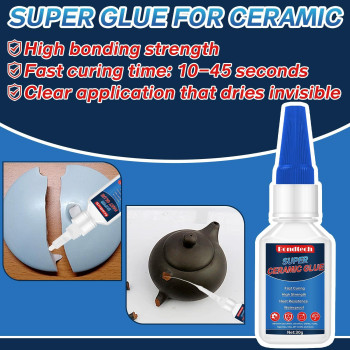 Ceramic Glue 30 G2 Porcelain Glue Ceramic Glue Repair With Anticlog Cap Clear Best Glue For Ceramic Repair Porcelain Potte