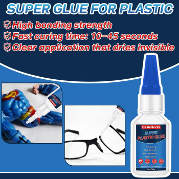 Plastic Glue 30 G Super Glue For Plastic Instant Model Glue With Anticlog Cap Strong Clear Plastic Glue For Miniatures Plas