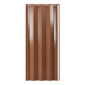 Techni Home Studio Series 36 W Pvc Foldable Accordion Doors Walnut