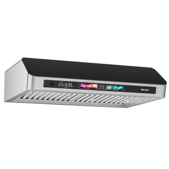 Under Cabinet Range Hood 30 Inch With Voicegesturetouch Control 900 Cfm Kitchen Hood Vent With 4Speed Exhaust Fan Memory Mo