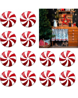 2024 New Halloween Christmas Silicone Red And White Candy Cabinet Knob Covers Pack Of 20 For Various Kitchen Cabinet Knob Covers