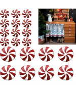 2024 New Halloween Christmas Acrylic Silicone Red And White Candy Cabinet Knob Covers Pack Of 24 For Various Kitchen Cabinet Kno