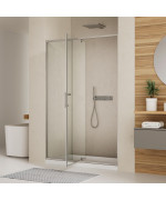 4448 W X 71 H Piovt Swing Glass Shower Door Pivot Frame Sliding Shower Door With 146Mm Clear Sgcc Tempered Glass Magn