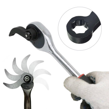 Crowbar Adapter Head Tools Wrecking Bar Pry Bar Wrench Head Fits On 38 Double Square 29 Ultra Compact Size For Tight S