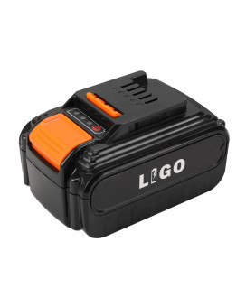 Ligo 40Ah Battery For Cordless Wet Dry Vacuum Single 40Ah Battery