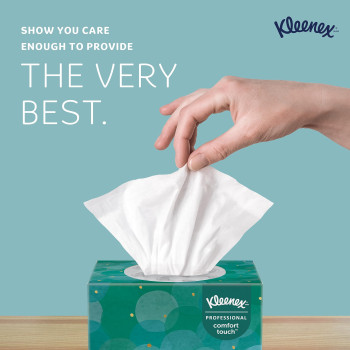 Kleenex Professional Facial Tissue Bulk 21270 2Ply White Upright Facial Tissue Cube Boxes For Business 90 Tissuesbox 3