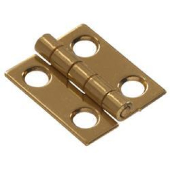 Hillman 851188 2 in. Solid Brass Narrow Hinge