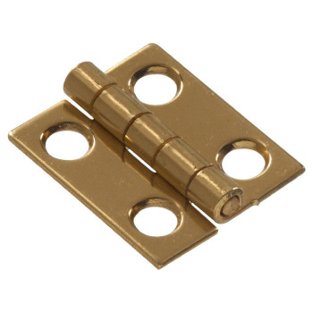 Hillman 851188 2 in. Solid Brass Narrow Hinge