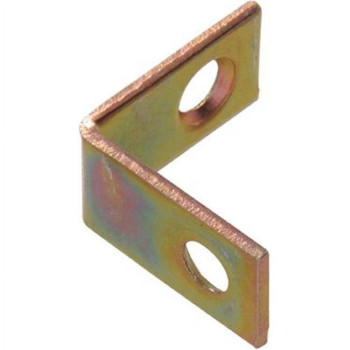 Hillman 851120 1 x 0.5 in. Zinc & Yellow Dichromate Corner Brace