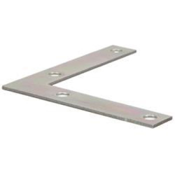 Hillman 851086 2.5 x 0.5 in. Zinc Plated Flat Corner Iron