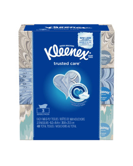 Kleenex Facial Tissues 160 Ct 3 Pk