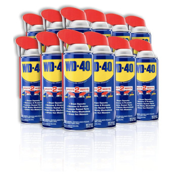 Wd40 Original Formula Multiuse Product With Smart Straw Sprays 2 Ways 12 Oz 12Pack