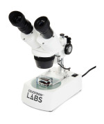 Celestron Celestron Labs Binocular Stereo Microscope 2060X Magnification Upper And Lower Led Illumination Includes 10