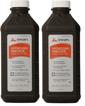 Hydrogen Peroxide Antiseptic Solution 16 Oz Pack Of 2