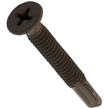 Teks 1374099 Self-Tapping Screw with Wings NO 10 x 1- 0.43 in. - Steel