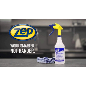 Zep Professional Sprayer Bottle 32 Oz Case Of 36 Hdpro36 Versatile Adjustable Nozzle Spray Bottles With A Fine Mist Or P