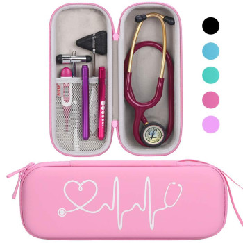 Bovke Travel Carrying Case Compatible With 3M Littmann Classic Iii Lightweight Ii Se Mdf Acoustica Deluxe Stethoscope Extra