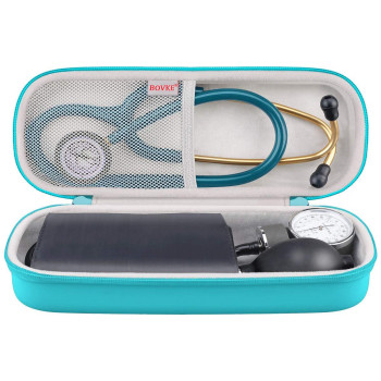 Bovke Travel Carrying Case Compatible With 3M Littmann Classic Iii Lightweight Ii Se Mdf Acoustica Deluxe Stethoscopes Extr