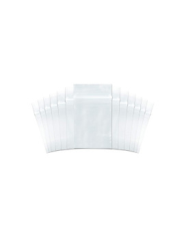 Snl Quality Zipper Lock Reclosable Clear Disposable Plastic Bags Strong 3 X 4 2 Mil 1 000 Bags