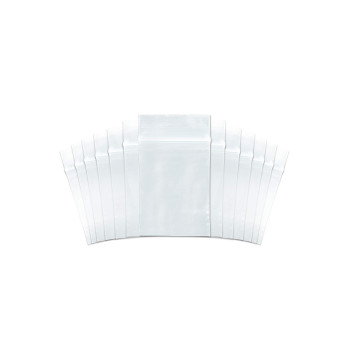 Snl Quality Zipper Lock Reclosable Clear Disposable Plastic Bags Strong 3 X 4 2 Mil 1 000 Bags