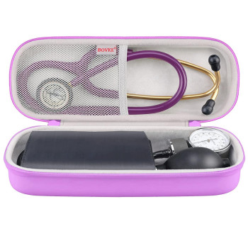 Bovke Travel Carrying Case Compatible With 3M Littmann Classic Iii Lightweight Ii Se Mdf Acoustica Deluxe Stethoscopes Extr