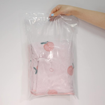 Imailer 200 Count 12 X 18 Large Zip Bags Clear Reclosable Zip Plastic Poly Bags For Storage Clothing Tshirts Pants