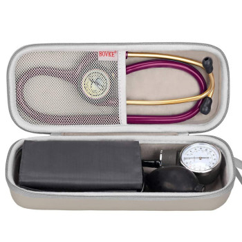 Bovke Travel Carrying Case Compatible With 3M Littmann Classic Iii Lightweight Ii Se Mdf Acoustica Deluxe Stethoscopes Extr