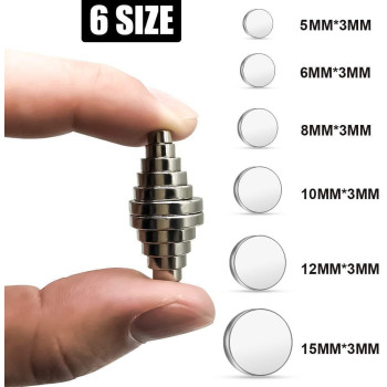 Findmag 120 Pack Powerful Magnets Of 6 Different Sizes Strong Magnet Fridge Magnets Magnets For Whiteboards Refrigerator Mag