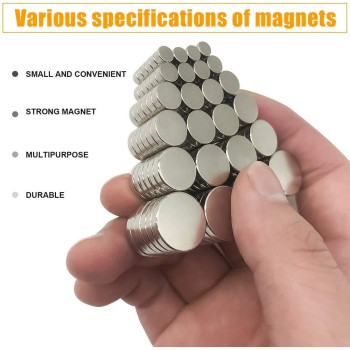 Findmag 120 Pack Powerful Magnets Of 6 Different Sizes Strong Magnet Fridge Magnets Magnets For Whiteboards Refrigerator Mag