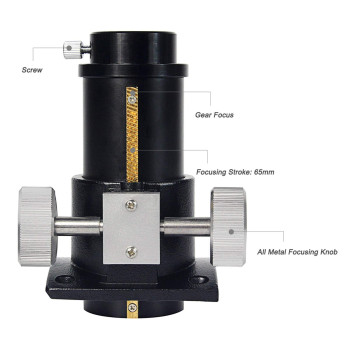 Svbony Sv181 Rack And Pinion Focuser 125 Inch Newtonian Reflector Focuser For Newtonian Reflector Telescope