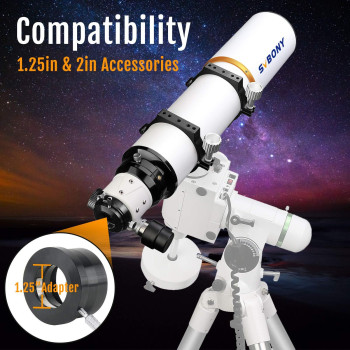 Svbony Sv503 Telescope 102Ed F7 Extra Low Dispersion Achromatic Refractor Ota Microreduction Rap Focuser For Astrophotograph