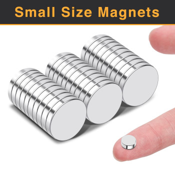 Trymag Small Magnets 30Pcs Small Round Refrigerator Magnets Tiny Rare Earth Magnets Mini Neodymium Magnets For Fridge Multius